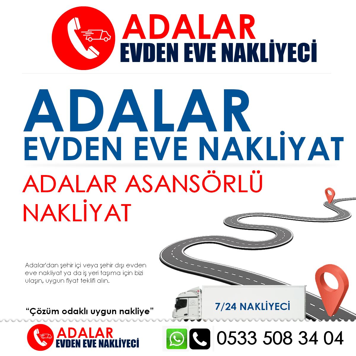 Adalar Asansörlü Nakliyat