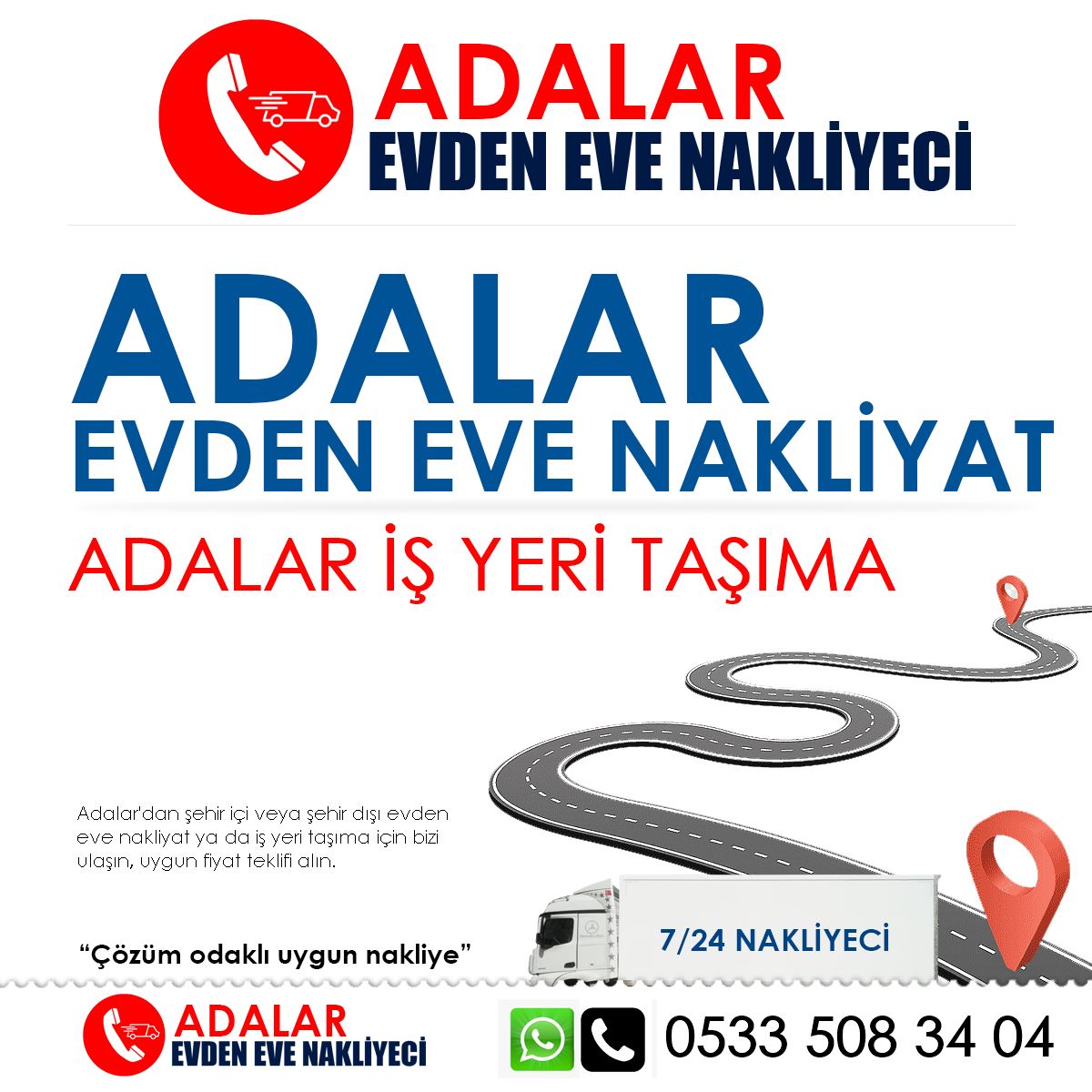 Adalar İş Yeri Taşıma